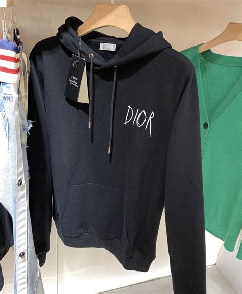 red christian dior hoodie|christian dior hoodie black.